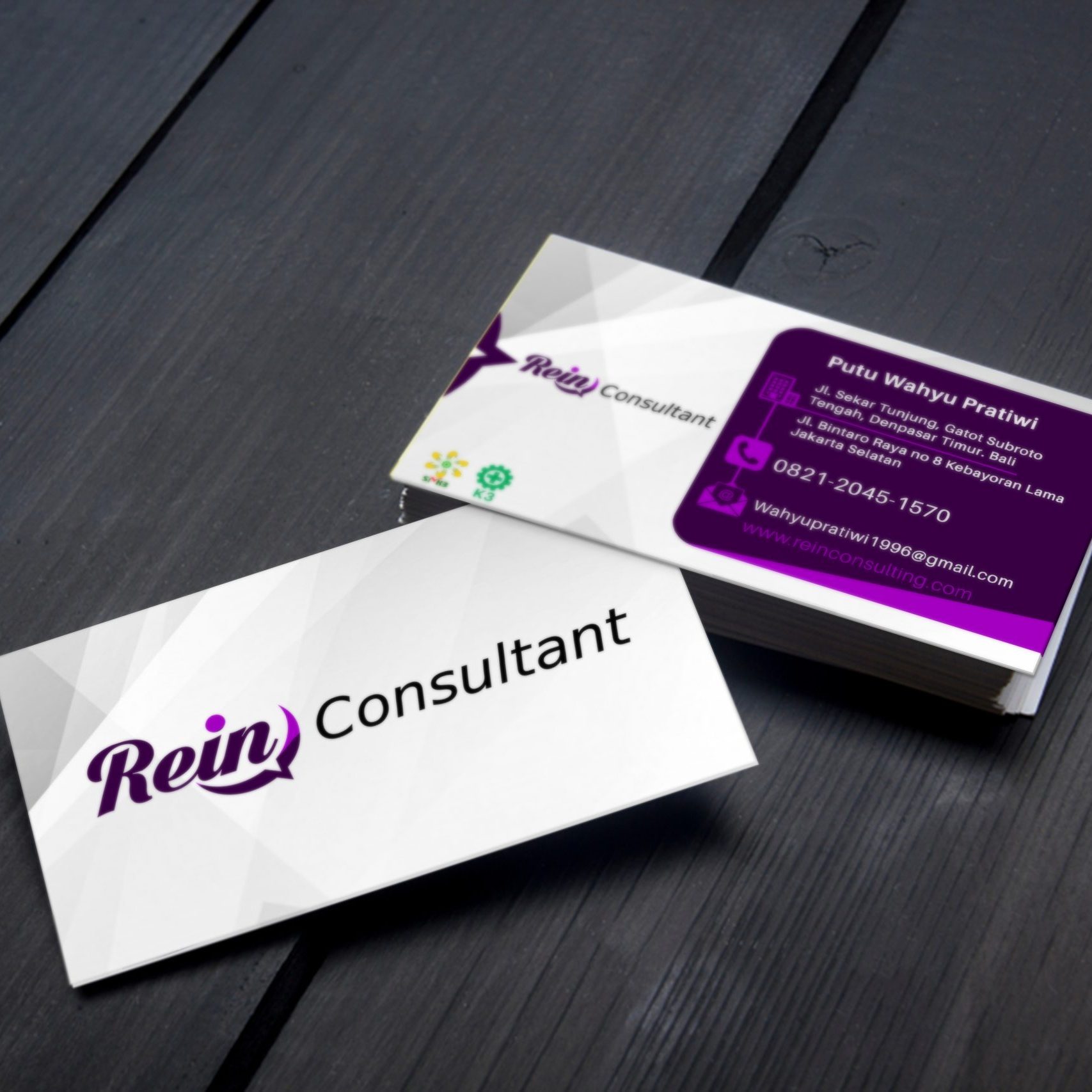 Business Card reint consultant Business Card reint consultant portofolio
